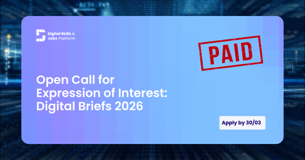 Open Call for Expression of Interest - Digital Briefs 2026