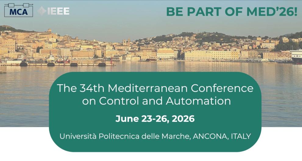 34th Mediterranean Conference on Control and Automation