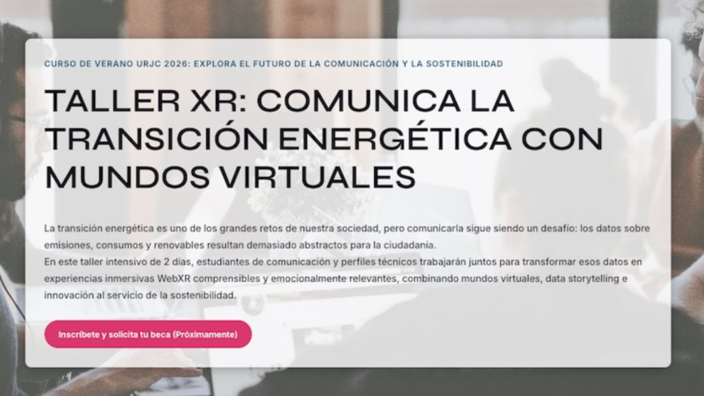 XR Workshop: Communicating the Energy Transition through Virtual Worlds (UPRAISE) 