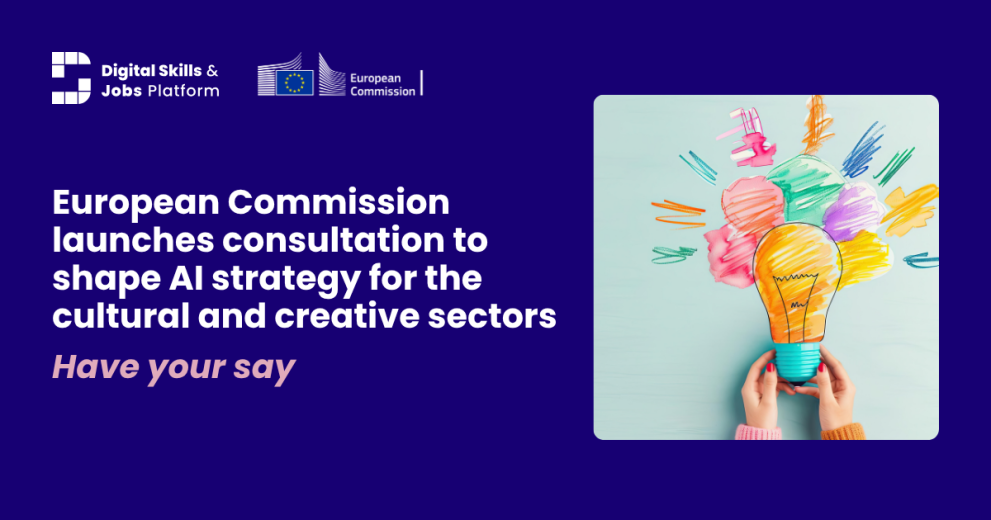 European Commission launches consultation to shape AI strategy for the cultural and creative sectors