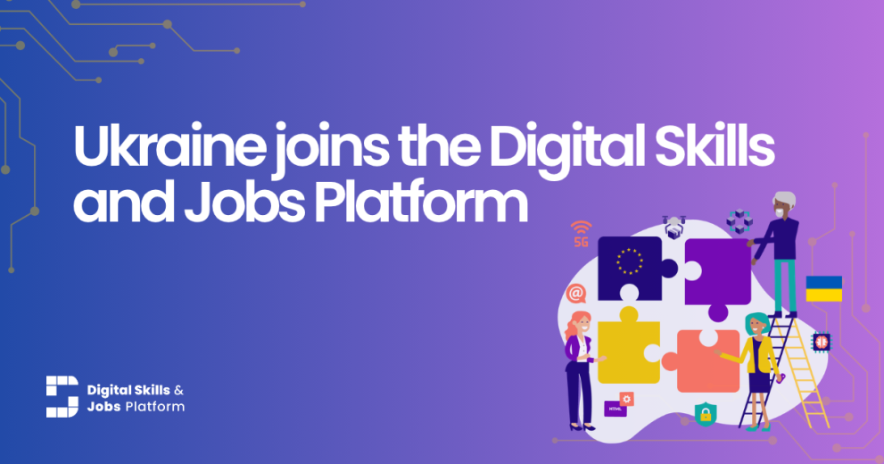 Ukraine joins the Digital Skills and Jobs Platform 