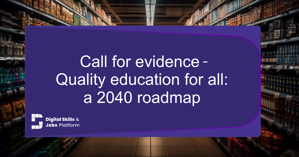 Call for evidence Quality education for all: a 2040 roadmap