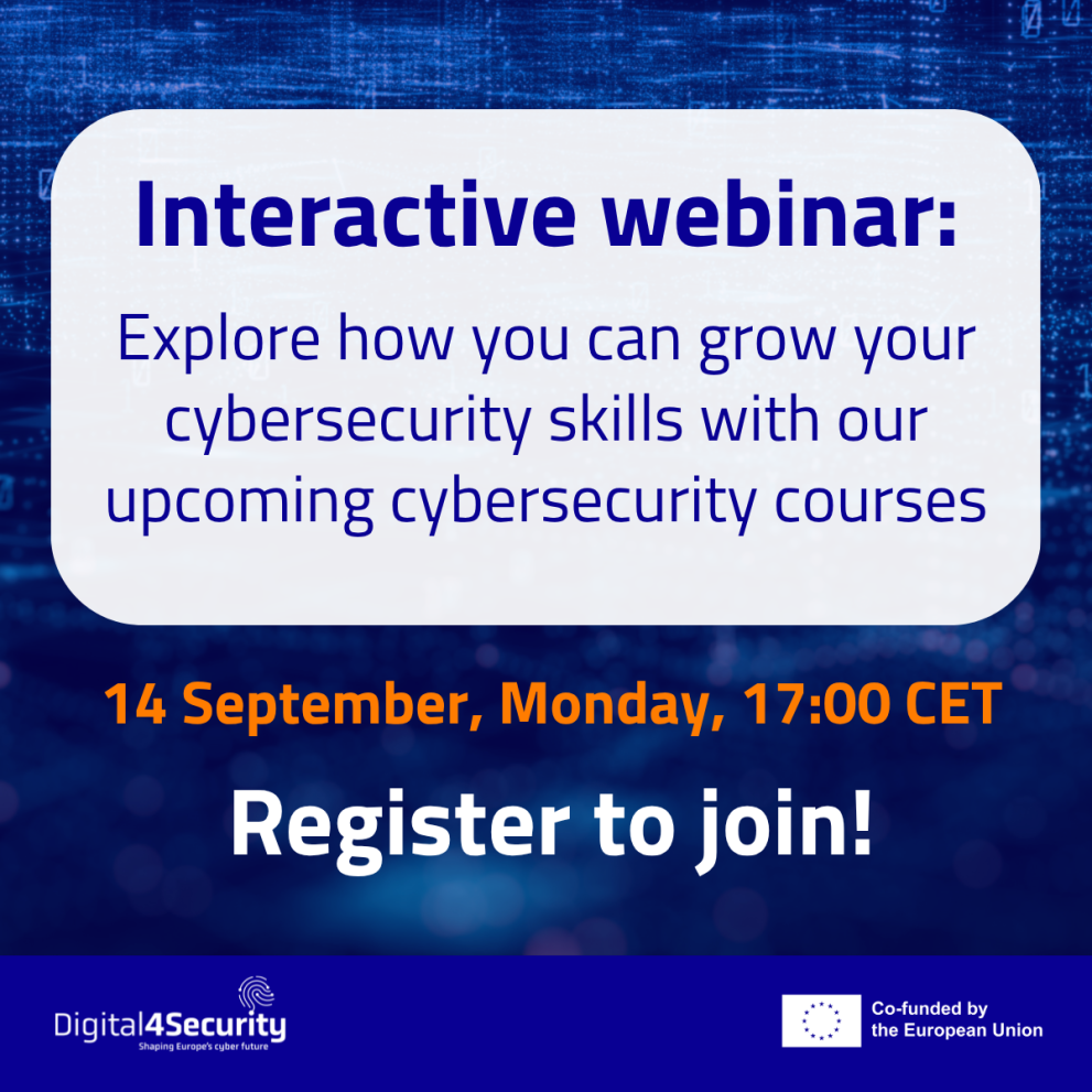 Interactive webinar: Register to join!