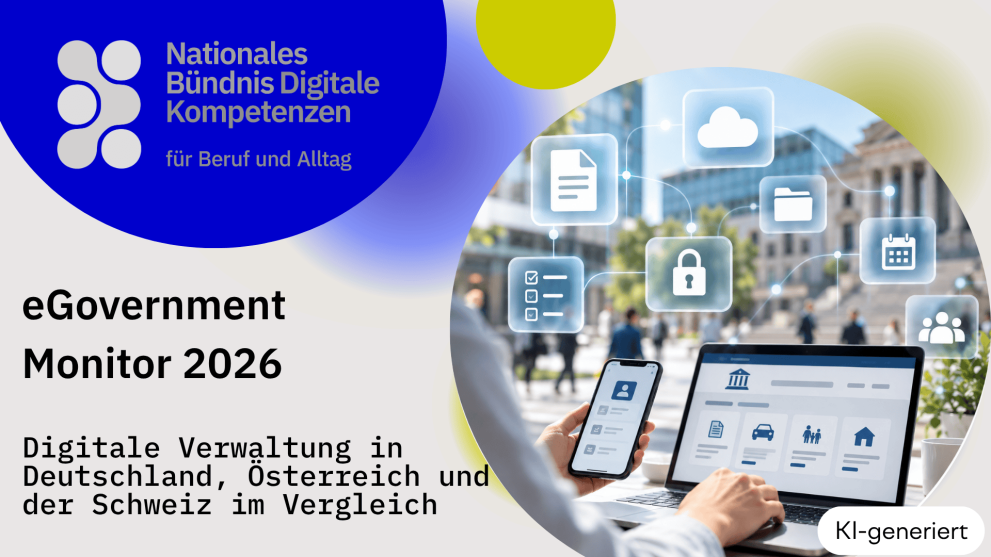 eGovernment MONITOR 2026: Digital administration in Germany, Austria and Switzerland in comparison