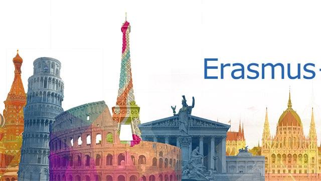logo of erasmus + 