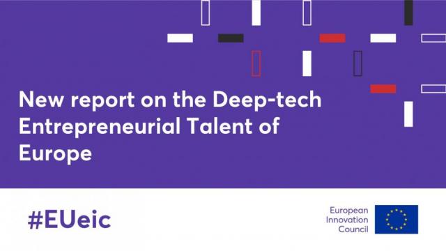 infographic on EIC deep-tech report