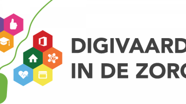 logo of the initiative Digivaardig in de zorg