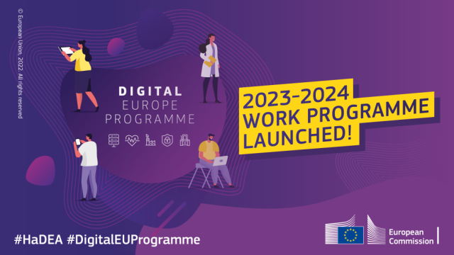 Digital Europe Programme Work Programme 2023-24 launched