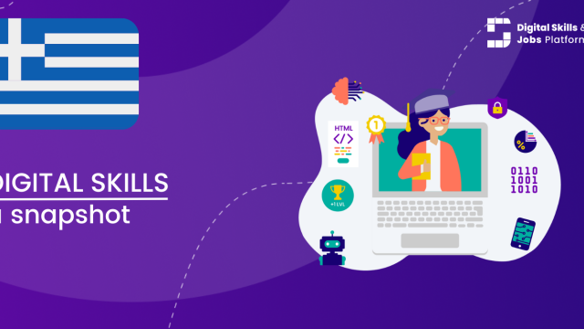 Visual for A snapshot of Digital Skills in Greece