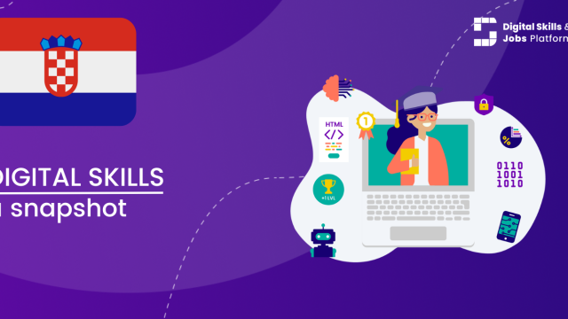 Visual for A snapshot of Digital Skills in Croatia