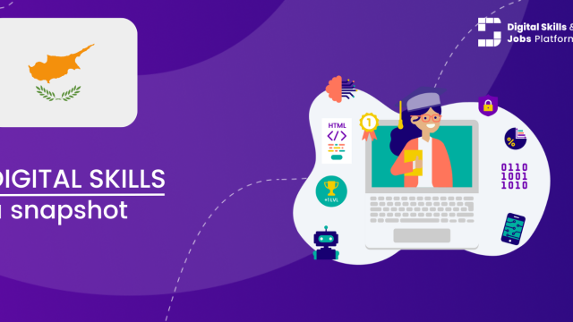 Visual for A snapshot of Digital Skills in Cyprus