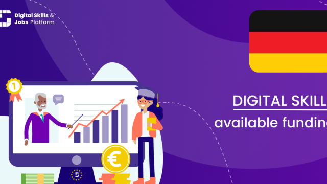 Visual for the Digital Skills Overview - Available funding in Germany
