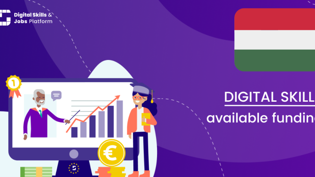 Visual for the Digital Skills Overview - Available funding in Hungary