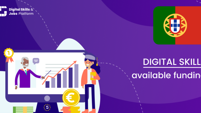 Visual for the Digital Skills Overview - Available funding in Austria