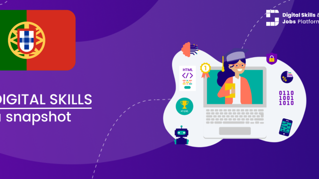 Visual for A snapshot of Digital Skills in Portugal