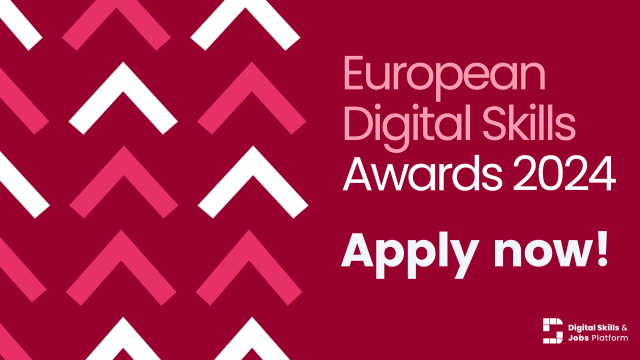 decorative image of the European Digital Skills Awards 2024