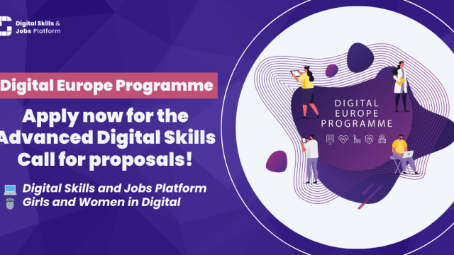 New Call for Proposal on Advanced Digital Skills