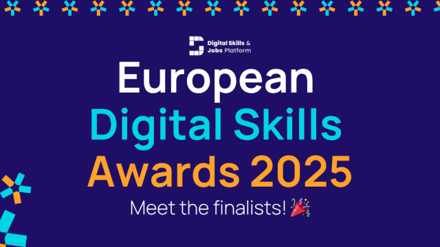Let’s meet all the finalists of the European Digital Skills Awards 2025! 