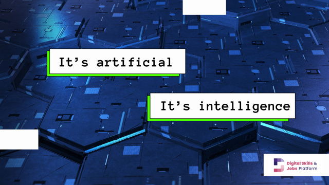 It’s artificial, it’s intelligence