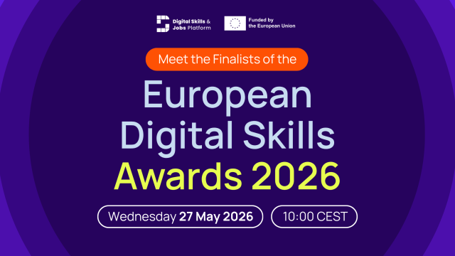 Meet the Finalists of the European Digital Skills Awards 2026