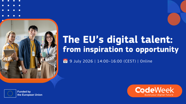 EU Code Week online workshop ''The EU's Digital Talent: From Inspiration to Opportunity''