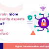 Title of the event with an abstract cartoon visual representing cybersecurity