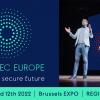 Infographic with Cybersec Europe 2022 details