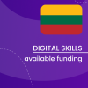 Visual for the Digital Skills Overview - Available funding in Lithuania