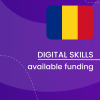 Visual for the Digital Skills Overview - Available funding in Romania