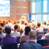 people sitting at a conference