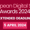 decorative image of the European Digital Skills Awards 2024 - deadline extended