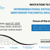 “Bridging the Digital Gap through Reverse Mentorship” event poster and description with date, time, and other details “Bridging the Digital Gap through Reverse Mentorship” event poster and description with date, time, and other details