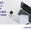 An image of a laptop with coffee and the logo of the Platform, with text. Text reads: Mastering E-Learning: a Decade of Insights & Best Practices from the RIPE NCC Academy