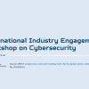 Join us for the online international industry engagement workshop on cybersecurity