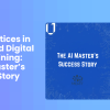 Best Practices in Advanced Digital Skills Training: The AI Master’s Success Story
