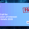 Open Call for Expression of Interest - Digital Briefs 2026