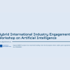 MERIT International Industry Engagement Workshop on AI