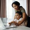 Digital pupil: throughout the summer, fieldworkers will help register pupils in marginalised Roma communities