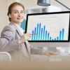 woman sitting in front of computer