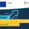 Webinar “From Skills to Success” Event Poster