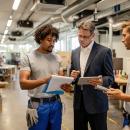 People working in a SME