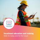 Vocational education and training: Skills for today and for the future brochure cover