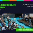 The picture shows the event poster representing people attending a conference