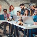 People at the computer