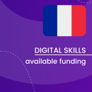 Visual for the Digital Skills Overview - Available funding in France