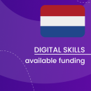 Visual for the Digital Skills Overview - Available funding in the Netherlands