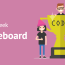 decorative image with text ''Eu Code Week Scoreboard'' © EU Code Week