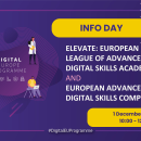 Digital Europe Programme: Info Day for the 9th round of the Advanced Digital Skills Call for Proposals 