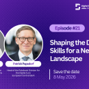 Digital Skills Talks 21st episode ''Shaping the Digital Euro: Skills for a New Financial Landscape'' 